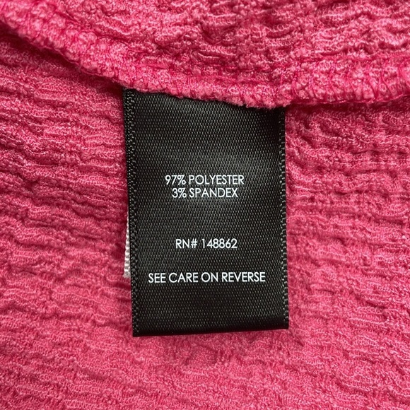 Torrid Crinkle Gauze Sleeveless Scoopneck Tank Top Boho Barbie Pink 4X - Picture 6 of 7